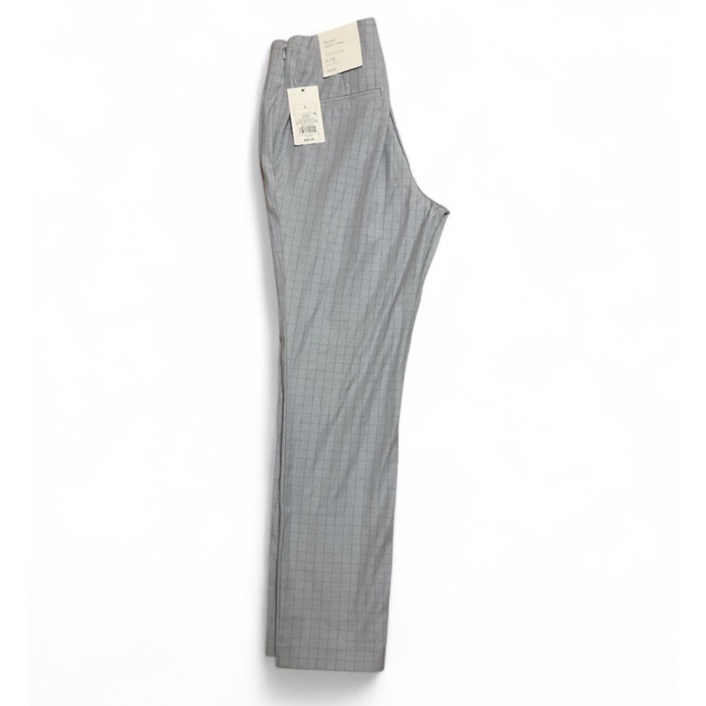 NWT A New Day Women's Gray Stretch High Rise Side Zip Skinny Ankle Pants Size 17